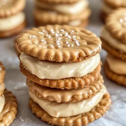 When it comes to the perfect base for cookies, Ritz crackers are truly unique. These round, buttery crackers have a light, crispy texture that complements the rich flavors of the fillings and coatings beautifully. The slight saltiness of the Ritz crackers balances perfectly with the sweetness of the peanut butter and white chocolate, creating a harmonious flavor profile that keeps you coming back for more.