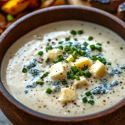 Blue cheese, with its bold and distinctive flavor profile, has won the hearts of cheese lovers around the globe. Its creamy texture, coupled with the sharp, tangy notes from the characteristic blue veins, makes it an exceptional choice for a variety of culinary applications. Whether crumbled over a fresh salad, melted on a juicy steak, or paired with roasted vegetables, blue cheese adds a depth of flavor that few other cheeses can match. Among its many uses, the Blue Cheese Sauce Extravaganza stands out as a versatile condiment that can transform ordinary dishes into extraordinary culinary experiences.