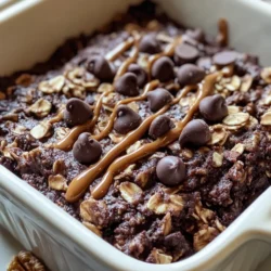 In recent years, oatmeal has surged in popularity as a versatile breakfast option, appealing to health-conscious individuals and food enthusiasts alike. Gone are the days when a simple bowl of oatmeal was the only choice; today, recipes abound that transform this humble grain into decadent treats. One such innovation is Chocolate Brownie Baked Oatmeal, a dish that marries the comforting flavors of brownies with the wholesome goodness of oats. This recipe serves as a deliciously indulgent yet healthier breakfast alternative, allowing you to enjoy the rich taste of chocolate while still prioritizing nutrition.