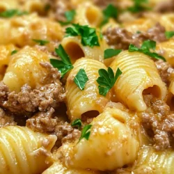 A successful Creamy Beef and Shells Delight relies heavily on the quality and selection of its core ingredients. Each component plays a vital role in ensuring the dish is not only flavorful but also satisfying. Let’s explore the key ingredients that bring this dish to life.