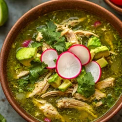 Posole, a traditional Mexican dish, is a warm and hearty soup that has been cherished for generations. At its core, posole is made with hominy, which is dried corn that has been treated with an alkali in a process known as nixtamalization. This unique preparation not only enhances the flavor of the corn but also increases its nutritional value. Variants of posole are abundant across Mexico, with each region offering its own twist on this comforting dish. It’s frequently celebrated during special occasions, holidays, and family gatherings, making it a symbol of togetherness and cultural heritage.