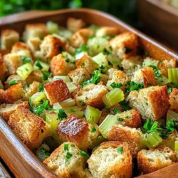 Stuffing, a beloved culinary tradition, holds a significant place in many households, especially during festive occasions like Thanksgiving and Christmas. This dish is more than just a side; it embodies comfort and warmth, evoking memories of family gatherings and shared meals. Homemade stuffing, in particular, allows for a personal touch, offering a blend of flavors and textures that store-bought options simply cannot replicate. The key to achieving a truly delightful stuffing lies in the use of fresh, quality ingredients. With each component contributing to the overall taste, selecting the right elements can elevate your stuffing from ordinary to extraordinary.