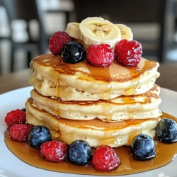 When it comes to weekend brunches, few things are as universally loved as a stack of fluffy pancakes. Whether it's a leisurely Saturday morning or a festive family gathering, pancakes have a special way of bringing people together. This Fluffy Yogurt Pancakes recipe is not only a delicious addition to your brunch table but also an easy, healthy twist on the traditional pancake fare. By incorporating Greek yogurt, these pancakes become an extraordinary version of the classic breakfast staple, offering a delightful texture and a hint of tanginess that will have everyone coming back for seconds.