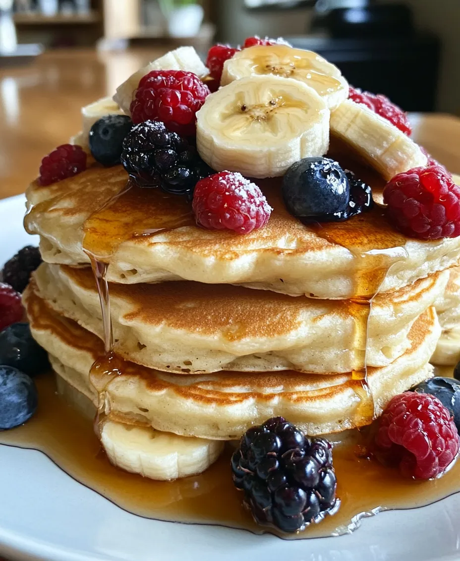 When it comes to weekend brunches, few things are as universally loved as a stack of fluffy pancakes. Whether it's a leisurely Saturday morning or a festive family gathering, pancakes have a special way of bringing people together. This Fluffy Yogurt Pancakes recipe is not only a delicious addition to your brunch table but also an easy, healthy twist on the traditional pancake fare. By incorporating Greek yogurt, these pancakes become an extraordinary version of the classic breakfast staple, offering a delightful texture and a hint of tanginess that will have everyone coming back for seconds.