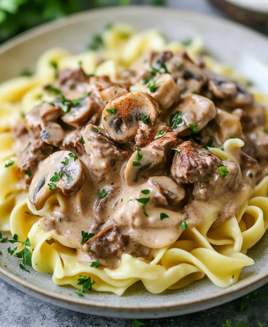 When it comes to classic comfort food, few dishes can rival the rich, creamy goodness of Beef Stroganoff. This beloved dish, characterized by tender strips of beef enveloped in a luscious mushroom sauce, has won hearts and appetites around the world. Traditionally served over egg noodles or rice, Beef Stroganoff is a hearty meal that warms the soul, making it a favorite among families, especially during chilly months.