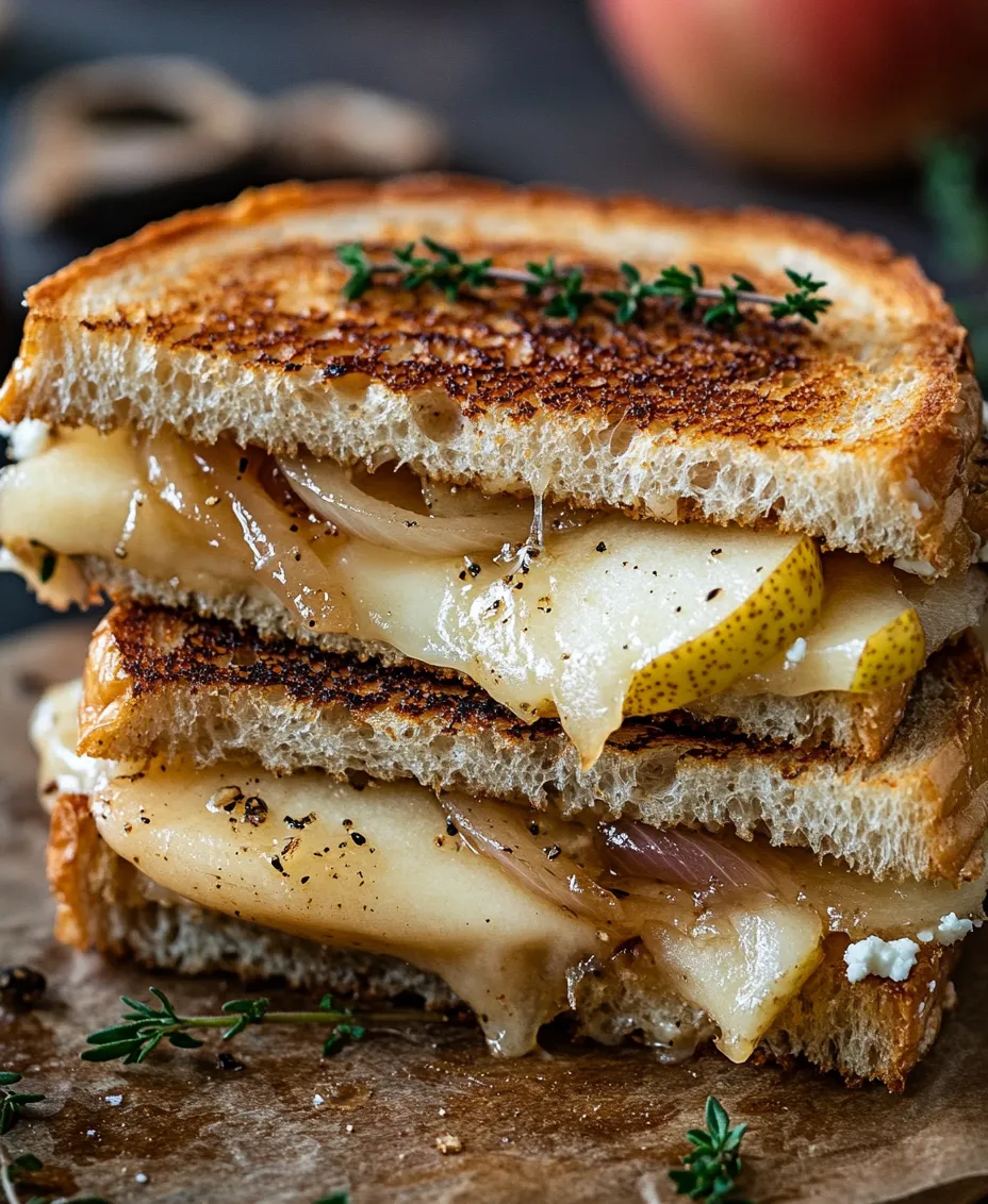There’s something incredibly comforting about a grilled cheese sandwich. It evokes feelings of nostalgia and warmth, reminding us of childhood lunches and cozy afternoons. But what if we could elevate this beloved classic into something truly extraordinary? Enter the Pear & Apple Grilled Cheese with Caramelized Onions—a delightful twist that fuses sweet and savory flavors in a way that tantalizes the taste buds and warms the heart.