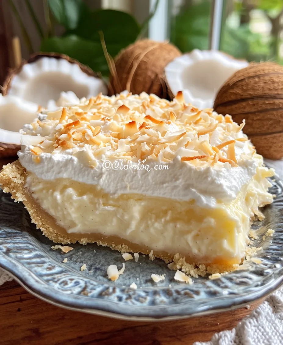 Coconut cream pie is a timeless dessert that brings together the creamy richness of coconut custard and the flakiness of a perfectly baked pie crust. This beloved classic has adorned dessert tables for generations, evoking memories of family gatherings, holiday feasts, and sunny afternoons. While you can find coconut cream pie in bakeries and restaurants, the homemade version surpasses them in flavor and quality. When you make this pie yourself, you have complete control over the ingredients, ensuring that every bite is fresh, creamy, and infused with the delightful taste of coconut.