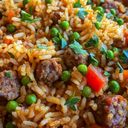 Sizzlin’ Italian Sausage & Rice Skillet is a dish that embodies the essence of comfort food while remaining remarkably easy to prepare. With its vibrant colors and enticing aromas, this one-pan wonder is not just a feast for the eyes but also a delight for the palate. The combination of savory Italian sausage, hearty rice, and a medley of fresh vegetables creates a symphony of flavors and textures that is sure to satisfy.