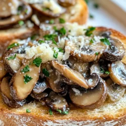Imagine a dish that perfectly balances comfort and elegance—Creamy Mushroom Delight on Toast does just that. This delightful recipe is not only a feast for the eyes but also a treat for the palate, making it an ideal appetizer or brunch option. Whether you're preparing for a cozy family gathering or looking to impress guests at a weekend brunch, this dish brings a touch of sophistication to your table.