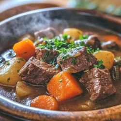 As the leaves start to turn and the air becomes crisp, there's a certain magic in the transition to autumn. The season brings with it a bounty of flavors and aromas that evoke warmth and comfort, making it the perfect time for cozy cooking. One dish that embodies the essence of autumn is a hearty beef stew. This comforting meal not only warms the body but also nourishes the soul, providing a delightful experience that brings family and friends together around the dinner table.