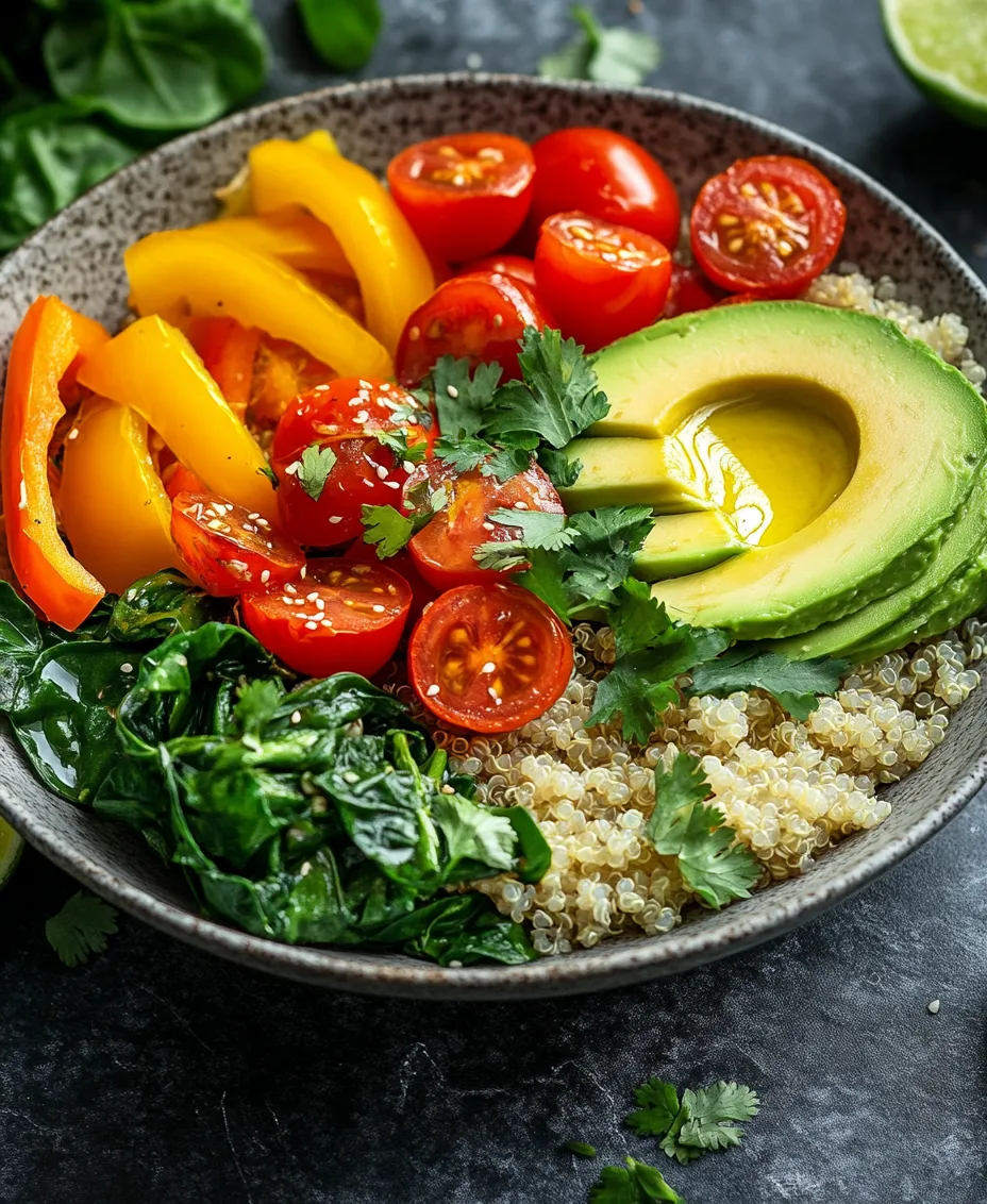 The Rainbow Veggie Breakfast Bowl is not just a meal; it's an experience that brightens your morning with its vibrant colors and wholesome ingredients. In today's health-conscious culinary landscape, colorful dishes are gaining traction, and this breakfast bowl exemplifies that trend beautifully. Packed with an array of nutrient-rich vegetables, this bowl caters to various dietary preferences, including vegan, vegetarian, and gluten-free diets. Whether you’re looking for a hearty breakfast to kickstart your day or a refreshing brunch option to share with friends, this bowl offers a delightful fusion of flavors and textures that are as pleasing to the eye as they are to the palate.