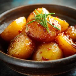 Korean Braised Potatoes (Gamja Jorim)