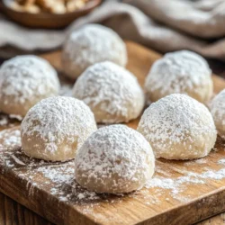 Sweetened Condensed Milk Snowball Cookies are a delightful variation of traditional snowball cookies that have captured the hearts of cookie lovers around the globe. Known for their rich, buttery flavor and melt-in-your-mouth texture, these cookies are a staple during festive seasons, family gatherings, and special occasions. Their unique creamy texture and flavor arise from the incorporation of sweetened condensed milk, which elevates the classic recipe to new heights of deliciousness.