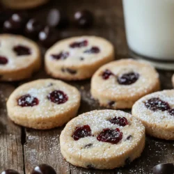 When it comes to delightful combinations of flavors, few creations can rival Maraschino Cherry Chocolate Chip Shortbread Cookies. This unique treat marries the rich, buttery essence of traditional shortbread with the sweet, tangy burst of maraschino cherries and the luxurious allure of semi-sweet chocolate chips. Whether you’re looking for a charming addition to a festive gathering, a sweet snack for afternoon tea, or simply a delightful way to indulge your sweet tooth, these cookies have you covered. Their vibrant colors and rich flavors make them a perfect choice for various occasions, from holiday parties to casual family gatherings.