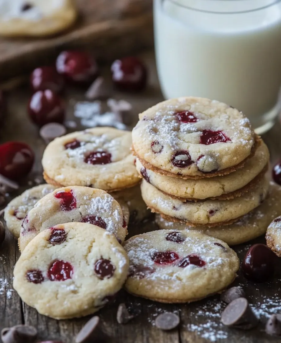 When it comes to delightful combinations of flavors, few creations can rival Maraschino Cherry Chocolate Chip Shortbread Cookies. This unique treat marries the rich, buttery essence of traditional shortbread with the sweet, tangy burst of maraschino cherries and the luxurious allure of semi-sweet chocolate chips. Whether you’re looking for a charming addition to a festive gathering, a sweet snack for afternoon tea, or simply a delightful way to indulge your sweet tooth, these cookies have you covered. Their vibrant colors and rich flavors make them a perfect choice for various occasions, from holiday parties to casual family gatherings.