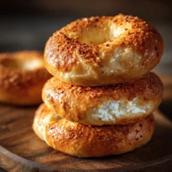 3-Ingredient Cottage Cheese Bagels