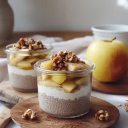 To create a truly exceptional Apple Crumble Chia Pudding, it’s essential to understand the ingredients that contribute to its flavor, texture, and health benefits. Each component plays a vital role in ensuring that this dish is not only delicious but also nutritious.