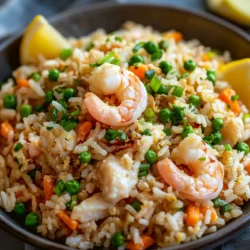 In the world of culinary delights, few dishes offer the vibrant flavors and textures that Ocean's Bounty Fried Rice with Shrimp & Crab brings to the table. This delightful recipe is not just a meal; it’s an immersive experience that transports your taste buds to coastal shores where fresh seafood mingles with fragrant jasmine rice. Perfect for a weeknight dinner or a special occasion, this dish combines the richness of shrimp and crab with the comforting familiarity of fried rice.