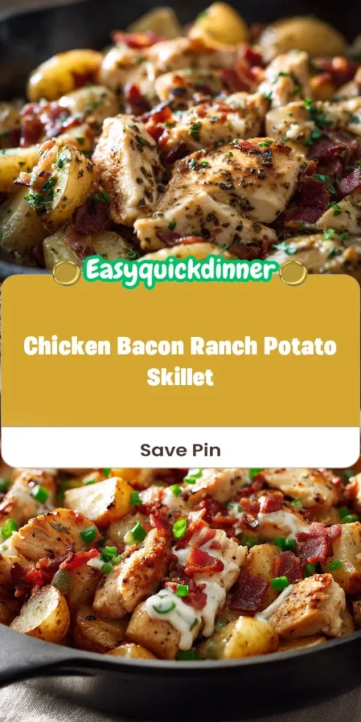 Sink into the rich flavors of this Chicken Bacon Ranch Potato Skillet, a nutritious one-pan wonder that makes weeknight dinners a breeze. Packed with protein and customizable to suit your taste, its a satisfying meal the whole family will love. For more easy and delicious recipes, check out simpleeats! HealthyEating OnePanMeal ComfortFood MealPrep FamilyDinner QuickRecipes Nutrition