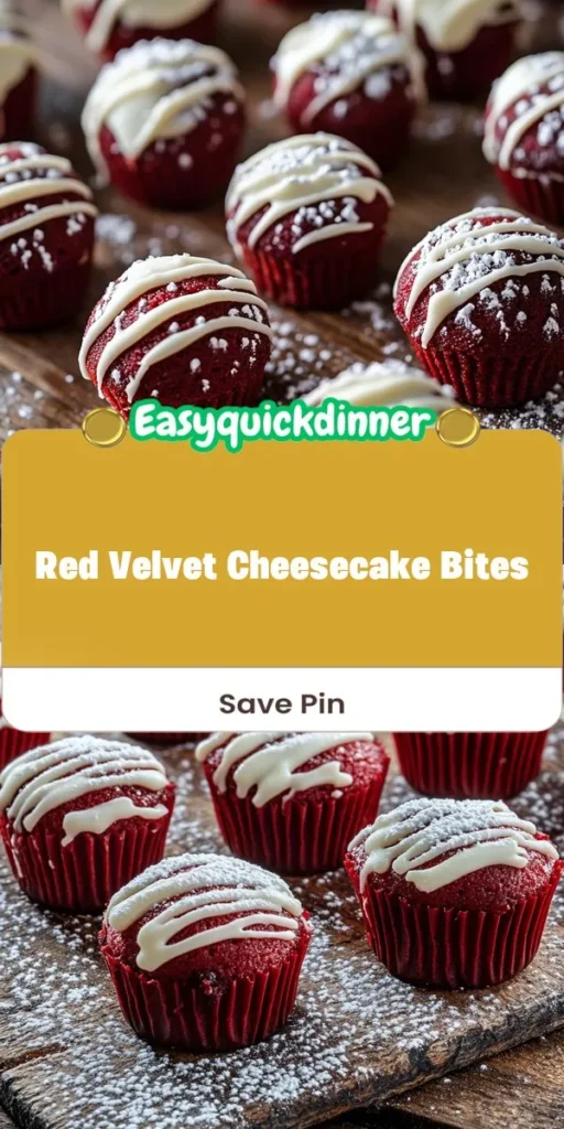 Looking for quick and delicious sweet treat ideas? These Red Velvet Cheesecake Bites are the perfect 30-minute dessert that combines the rich flavors of red velvet cake with creamy cheesecake filling. For a simple yet impressive treat, check out therecipes for step-by-step instructions! DessertIdeas SweetTreats RedVelvet CheesecakeBites 30MinuteDessert Baking TreatYourself