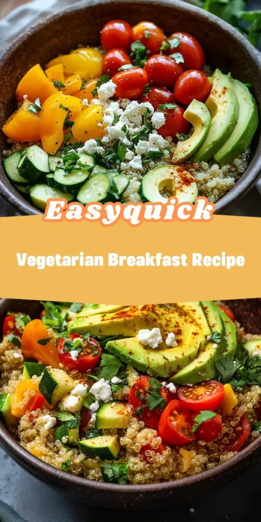 Looking for a quick meal prep idea that the whole family will love? This vibrant and nutritious Vibrant Veggie Breakfast Bowl is a family-friendly lunch option packed with protein, fiber, and essential vitamins. Perfect for busy days, it can be customized with your favorite veggies and toppings, making meal prep a breeze with afterka. MealPrep HealthyEating FamilyFriendly VeganRecipes QuickMeals Nutrition HealthyLunch
