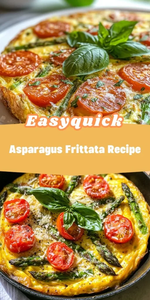 Looking for a quick and healthy one-pan lunch recipe? This Asparagus Frittata Delight is a perfect vegetarian lunch option that’s packed with nutrients and flavor. Ready in under 30 minutes, it’s easy to make and customizable based on your favorite ingredients or whats in season. HealthyEating VegetarianLunch OnePanRecipe MealPrep Nutritious Asparagus Afterka