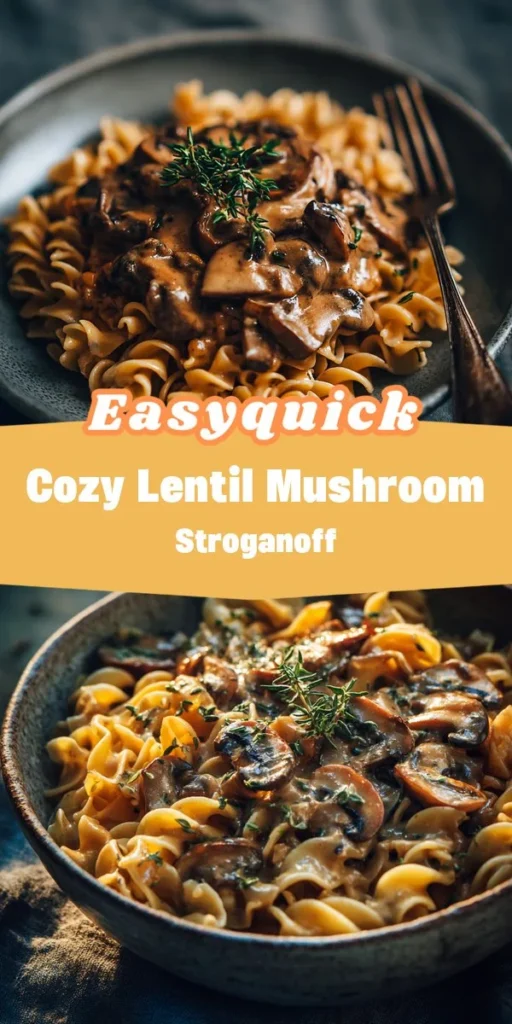 Warm up your chilly evenings with a bowl of Cozy Lentil Mushroom Stroganoff. This hearty dish pairs perfectly with a steaming cup of tea or rich cocoa, making it an ideal choice for cozy nights in. Check out more simpleeats ideas to elevate your seasonal comfort food game! ComfortFood HealthyEating VeggieRecipes CozyNights Lentils MushroomLovers SimpleEats