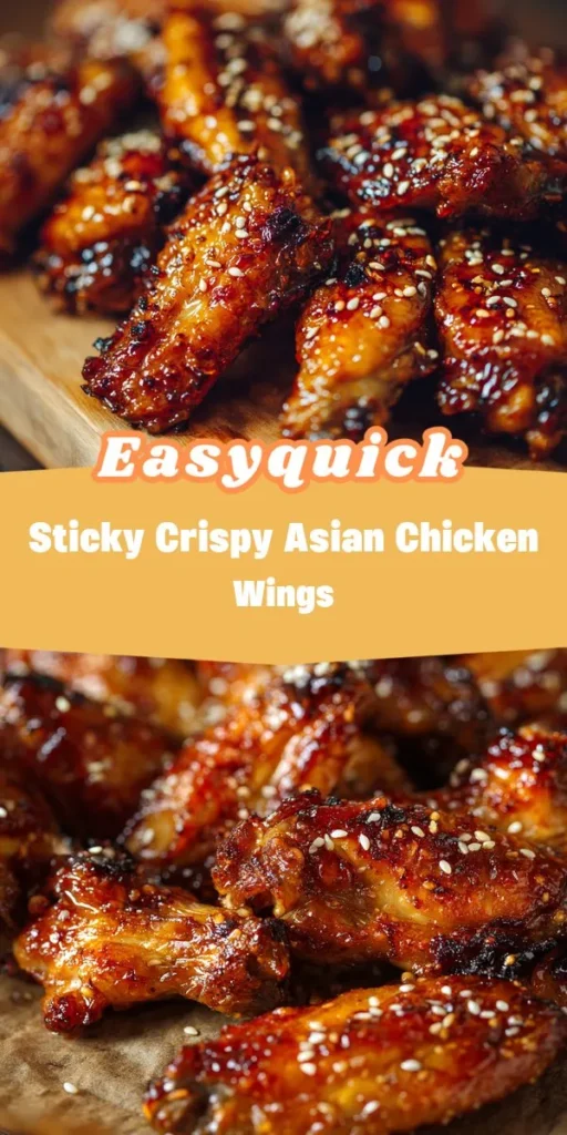 Celebrate your next gathering with these delightful Sticky Crispy Asian Chicken Wings, the perfect addition to game day or festive family dinners. Their irresistible sweet and savory sticky sauce pairs beautifully with simpleeats, making every bite a treat. Elevate your occasions with these crowd-pleasers! ChickenWings GameDayEats PartyFood FingerFood DeliciousRecipes SimpleEats AsianFlavors