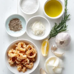 Ingredients for Crispy Fried Calamari: A Beginner's Guide to a Beloved Mediterranean Dish