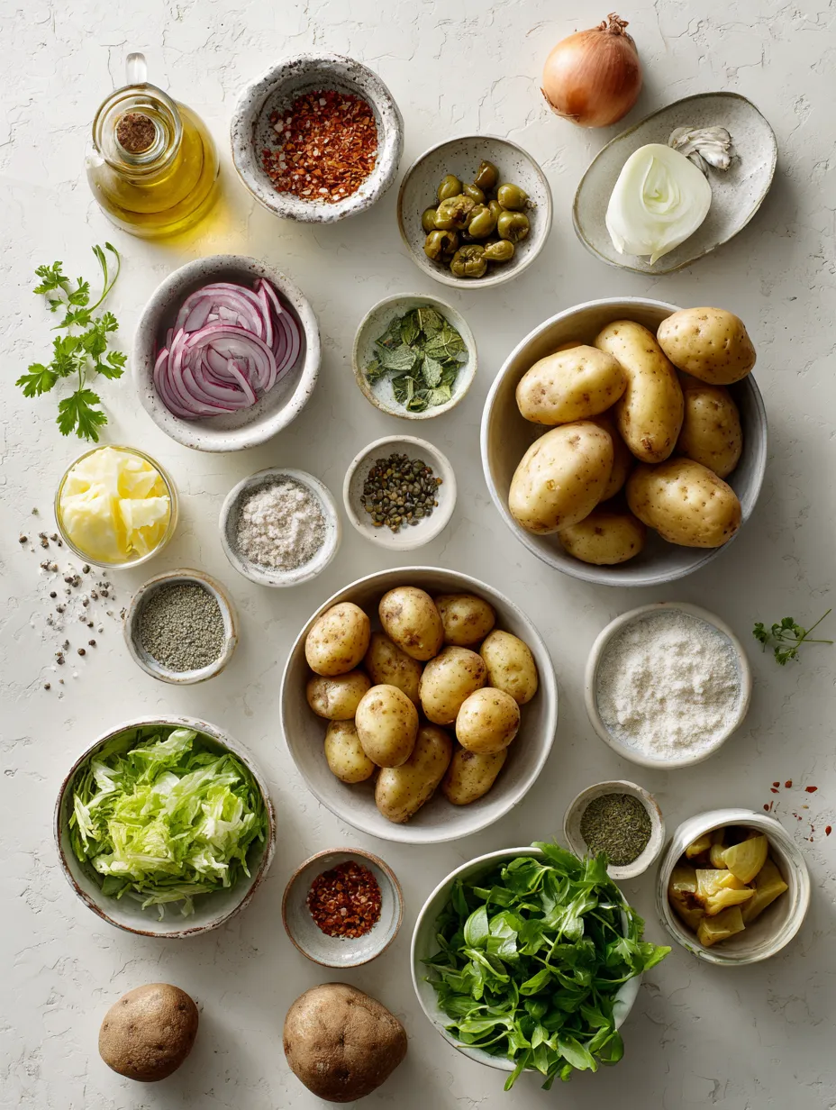 Ingredients for Delicious Burger Bowls with Crispy Potatoes: A Flavorful Meal for Everyone