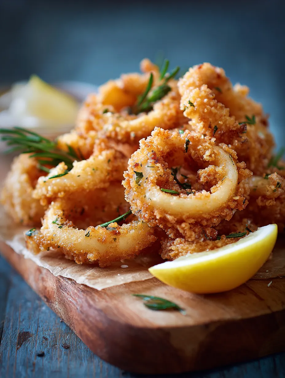Looking for quick and easy holiday appetizer recipes that will impress your guests? Try this vegetarian appetizer featuring crispy fried calamari, a crowd-pleaser that comes together effortlessly. With a few simple ingredients and tips from epiceats, youll have an irresistible dish in no time! HolidayAppetizers VegetarianAppetizer QuickRecipes CrispyCalamari EasyCooking PartyFood RecipeIdeas