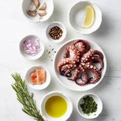 Ingredients for Tentacles on Fire: Grilled Octopus Delight