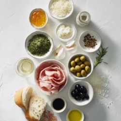 Ingredients for The Ultimate Guide to Muffuletta Sandwich: An Icon of New Orleans Cuisine