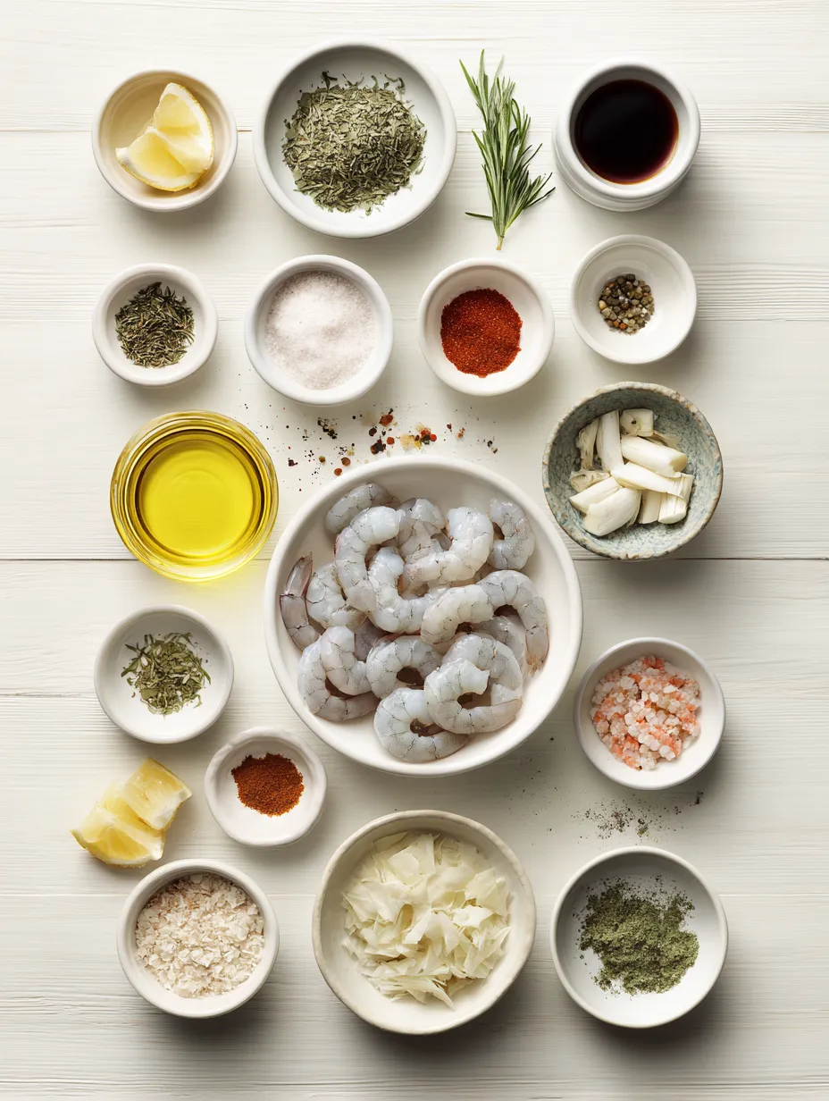 Ingredients for Zesty Shrimp Creole Delight: A Flavorful Journey into Cajun Cuisine