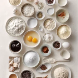 Ingredients for Winter Coffee Brioche Buns: A Cozy Delight for Cold Days