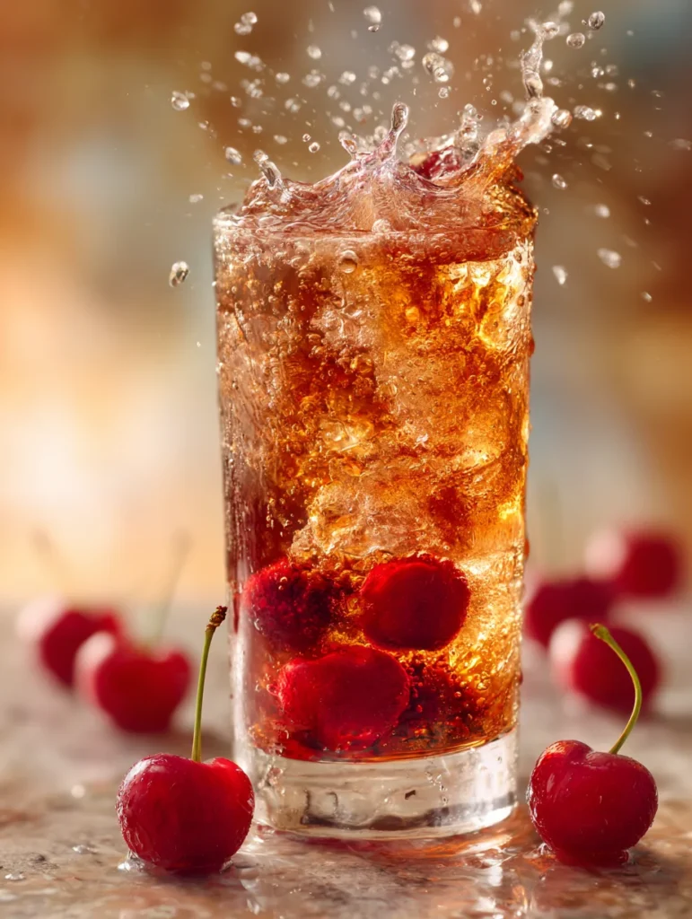 This cherry avalanche dirty soda is a simple drink recipe made with everyday ingredients. Perfect for busy days and family meals.