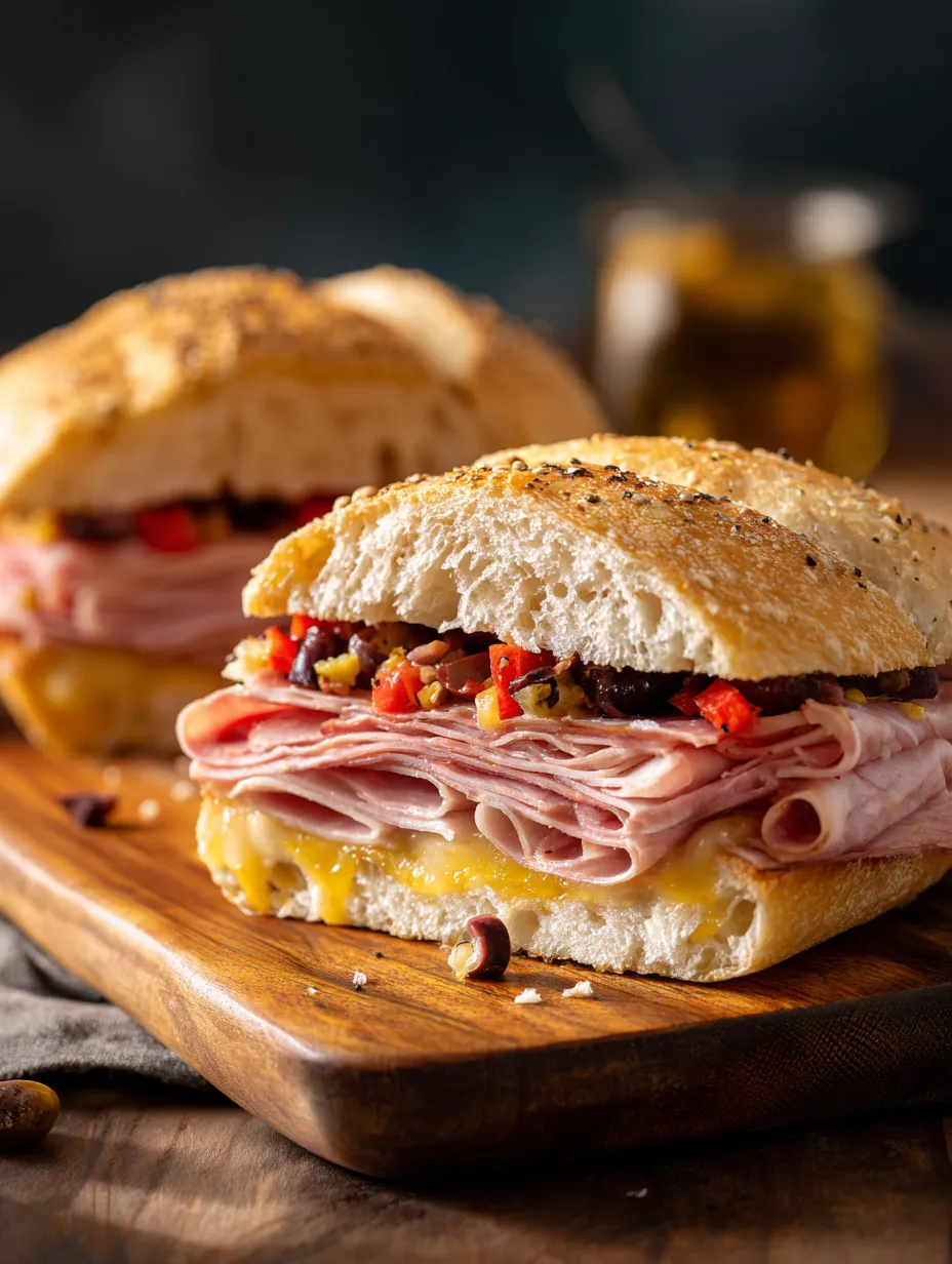 Pack your family’s lunchbox with a taste of New Orleans this season! This Muffuletta Sandwich is a fun twist on healthy lunch ideas that everyone will love, making it the perfect family-friendly lunch for picnics or cozy gatherings. Check out epiceats for more creative recipes that bring joy to mealtime. HealthyLunchIdeas FamilyFriendlyLunch Muffuletta PicnicFood SandwichRecipes Foodie SeasonalEats