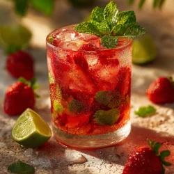 Welcome to a delightful drink that embodies the essence of summer - the Virgin Strawberry Mojito! This vibrant cocktail is a non-alcoholic twist on the classic mojito, perfect for enjoying any time of day. With a burst of fresh strawberries and the invigorating kick of mint, this mocktail is a refreshing treat for the senses.