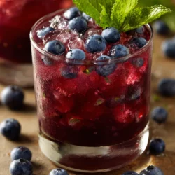 Are you in the mood for a refreshing and vibrant drink that will transport you to a tropical paradise? Look no further than this Pineapple Blueberry Margarita Mocktail! Bursting with the flavors of sweet pineapple and juicy blueberries, this mocktail is perfect for any occasion, whether you're lounging by the pool or hosting a summer gathering. Let's dive into the recipe to create this delightful drink that will surely leave you feeling blissful.