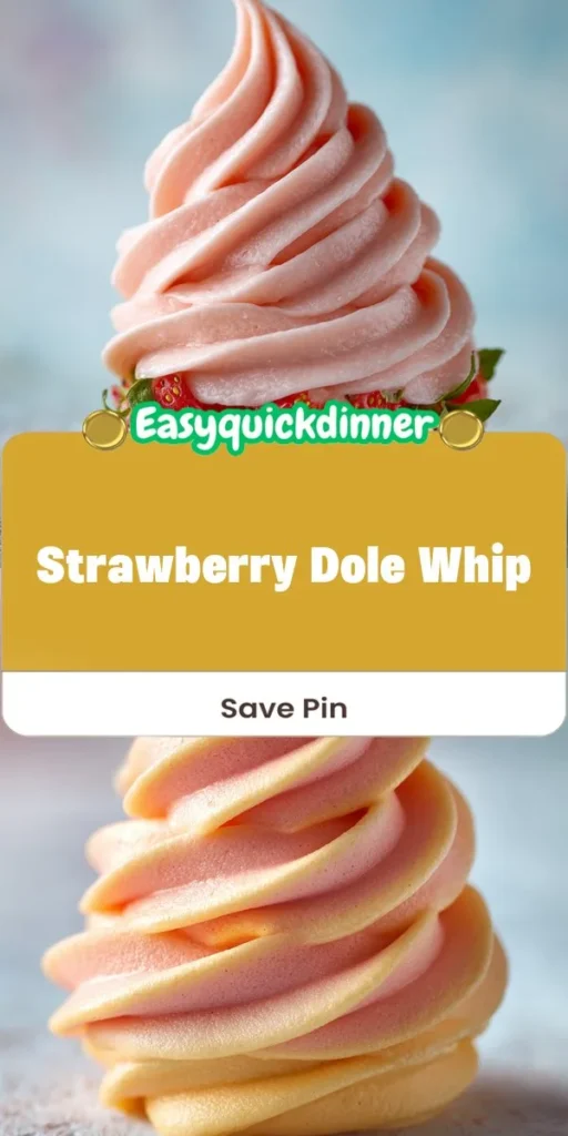 Cool off this summer with a refreshing Strawberry Dole Whip that&rsquo;s perfect for family gatherings or backyard barbecues. This recipe is not only a quick and easy treat but also a crowd-pleaser that eve