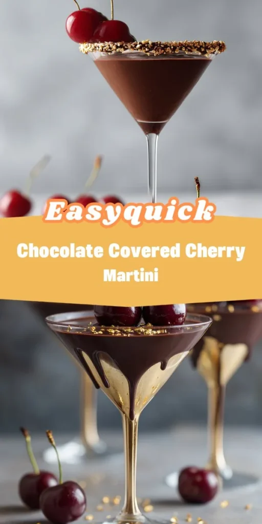 Looking for a unique twist on your drink recipes? Try this Chocolate Covered Cherry Martini, a delightful blend of flavors that adds a touch of fun to any occasion. Perfect for those who appreciate homemade smoothies and refreshing drink recipes, this cocktail from epiceats is sure to impress. DrinkRecipes CocktailIdeas ChocolateMartini CherryLiqueur HealthyLiving RefreshingDrinks HomemadeSmoothies