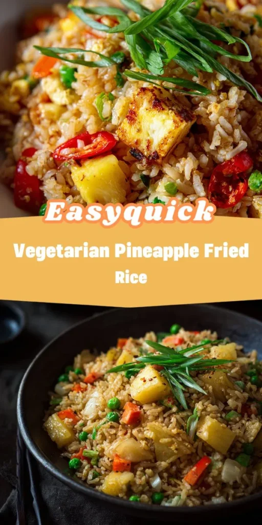 Beat the summer heat with this quick and easy Tropical Delight: Vegetarian Pineapple Fried Rice! Packed with vibrant veggies and sweet pineapple, its the perfect recipe for refreshing summer beverages while you enjoy a sunny day. Check out epiceats for more effortless recipes that will keep you cool all season long. QuickIcedDrinks SummerVibes VegetarianRecipes EasyMeals TropicalFlavors PineappleFriedRice Epiceats