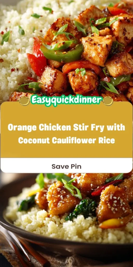 Explore a vibrant twist on healthy dinner recipes with this Zesty Orange Chicken Stir Fry! Packed with lean protein and colorful veggies, this dish is not only a feast for the eyes but also a nourishi