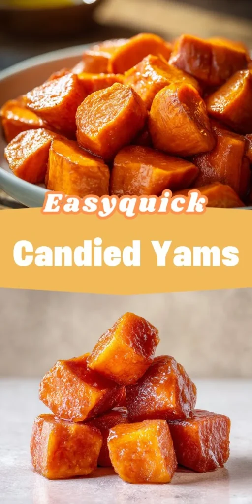 bring warmth to your table with a twist on a classic! These Sweet Honey Glazed Candied Yams combine the rich flavors of butter, brown sugar, and honey, creating a decadent side dish that pairs perfect