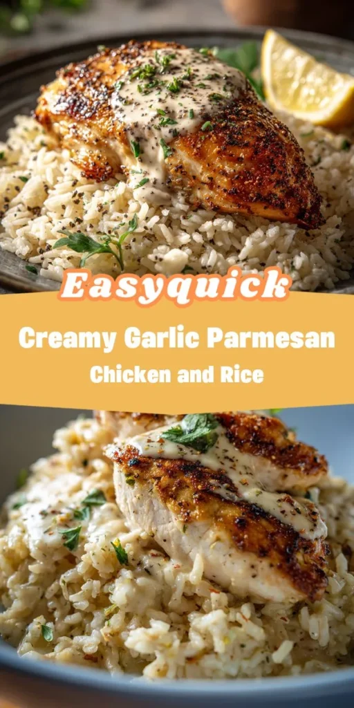 Looking for easy lunch recipes that are both delicious and nutritious? Check out these healthy lunch ideas that will keep you energized throughout the day! With flavorful options like Creamy Garlic Parmesan Chicken and Rice, youll discover meals that are simple to prepare and perfect for any occasion. Try it out and elevate your lunch game with epiceats! EasyLunchRecipes HealthyLunchIdeas MealPrep ComfortFood QuickRecipes DeliciousMeals FoodieFavorites