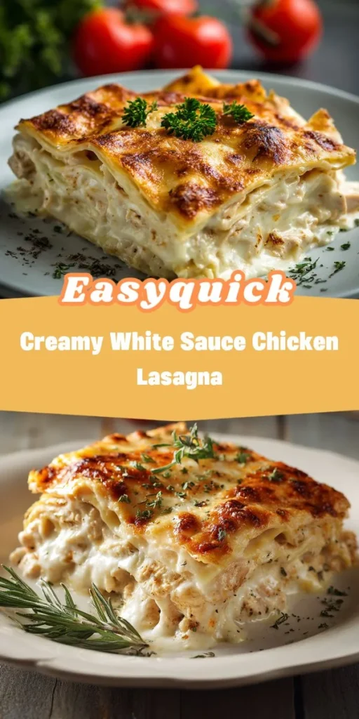 As the crisp days of autumn roll in, gather around with loved ones for a cozy dinner featuring Creamy White Sauce Chicken Lasagna. This comforting dish pairs beautifully with a refreshing homemade lem