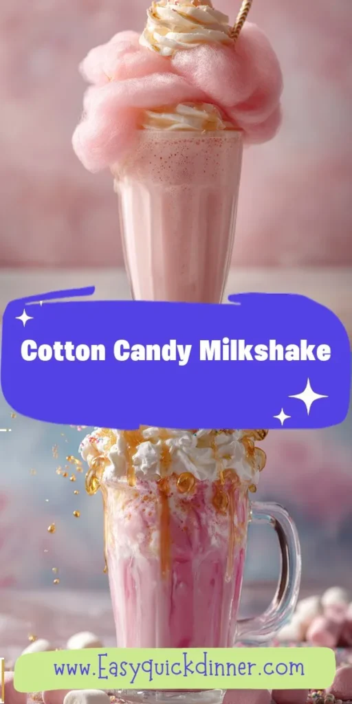 This vibrant Cotton Candy Milkshake is the perfect no-bake dessert to celebrate the warm days of summer! Ideal for birthday parties or whimsical gatherings, this sweet treat will delight chocolate lov