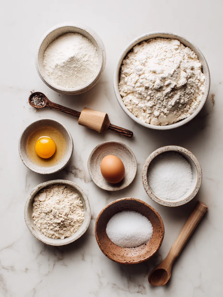 Ingredients for Sourdough Symphony: The Art of Tangy Bread