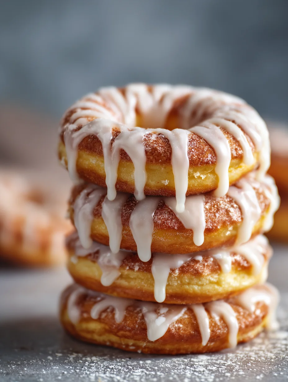 This cinnamon roll pancake donuts - breakfast + dessert fun is a simple breakfast recipe made with everyday ingredients. Perfect for busy days and family meals.