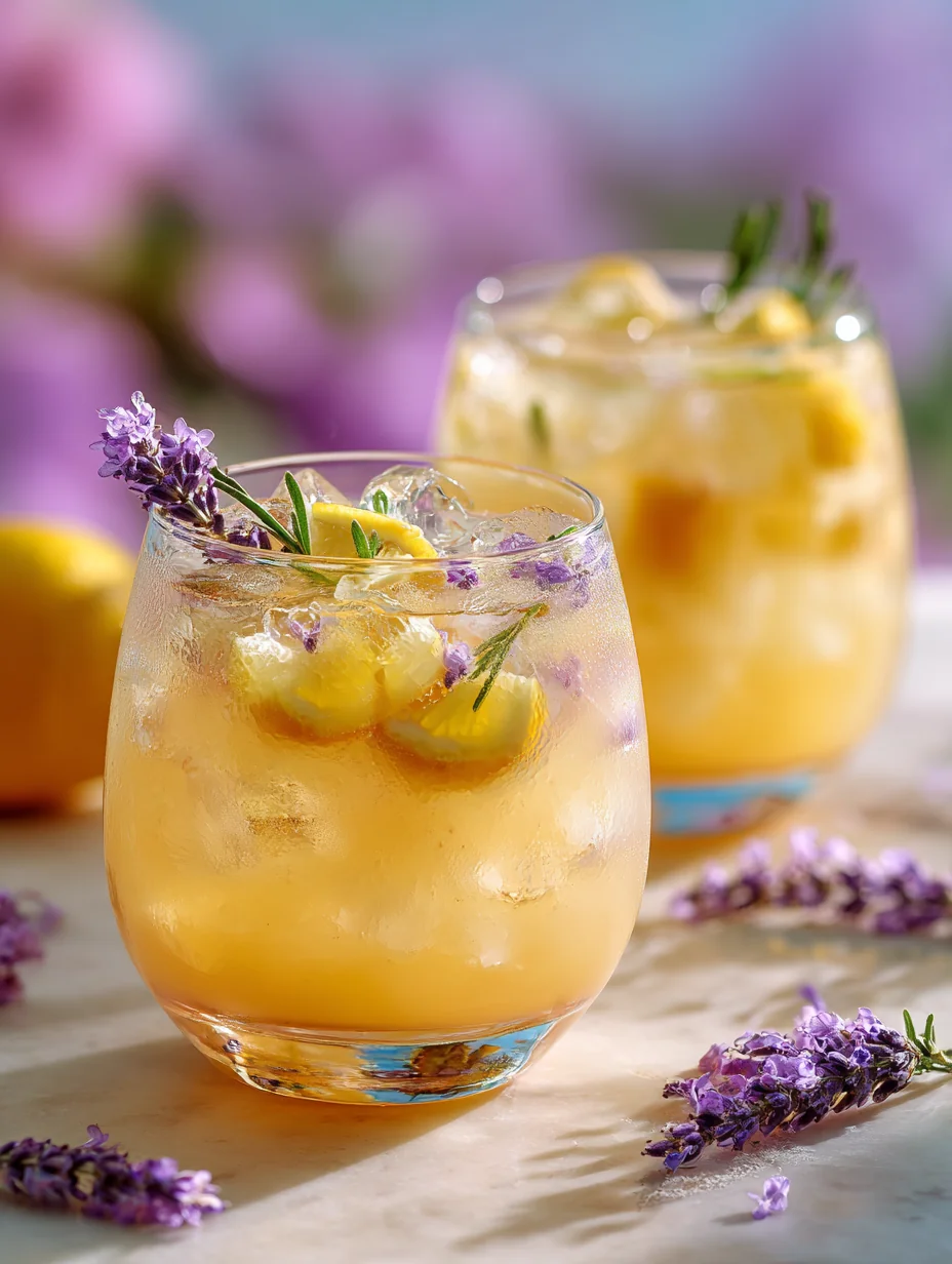 This citrus lavender spritzer - light & fruity party drink is a simple drink recipe made with everyday ingredients. Perfect for busy days and family meals.